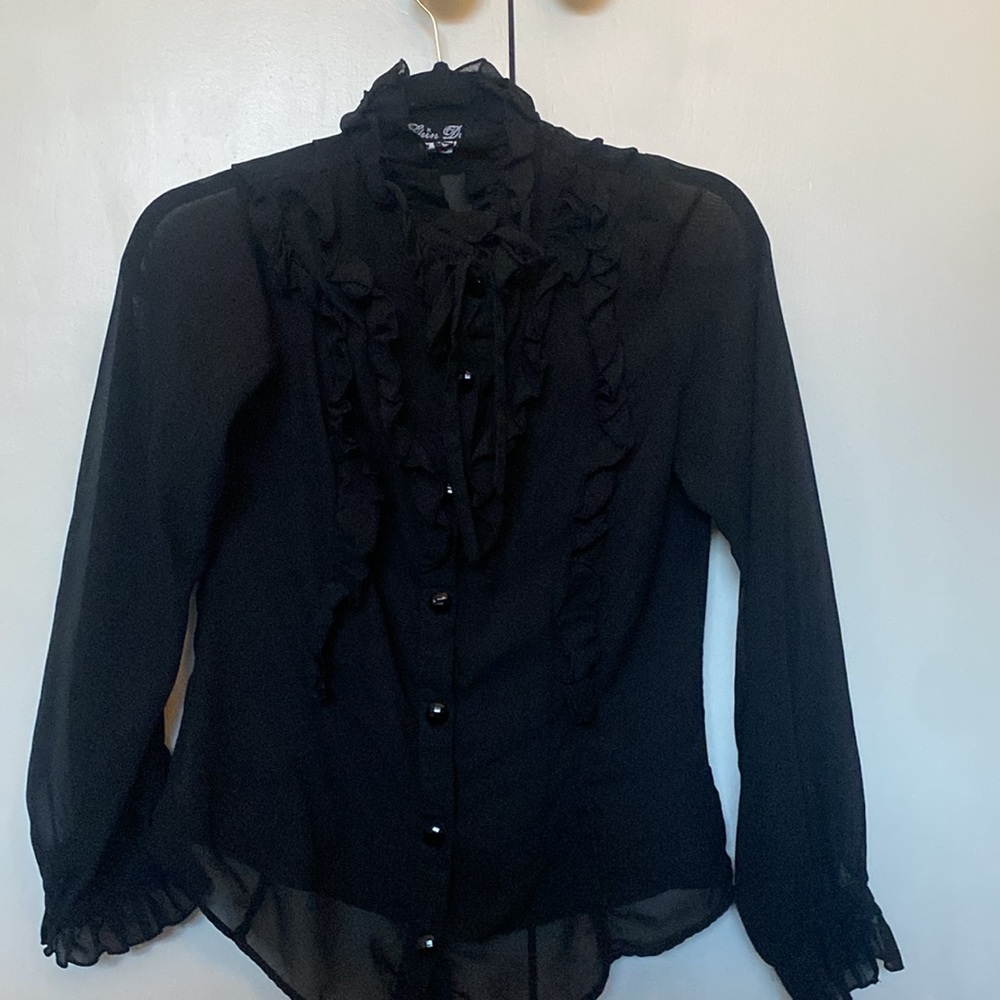 ModCloth sheer top - Picture 2 of 3